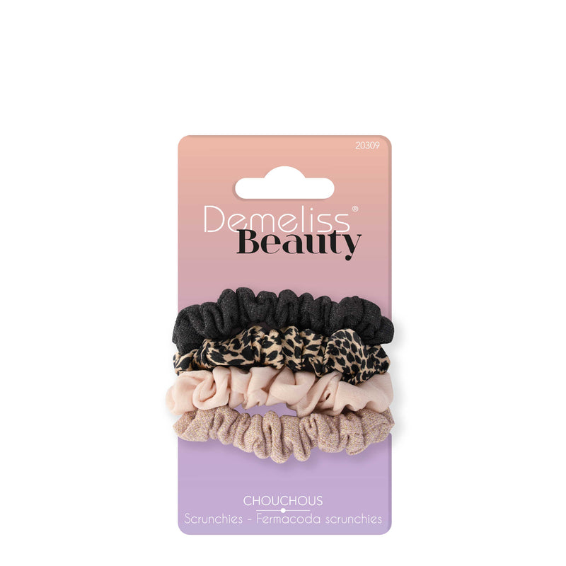 Pack 4 Elásticos Variados Demeliss Beauty