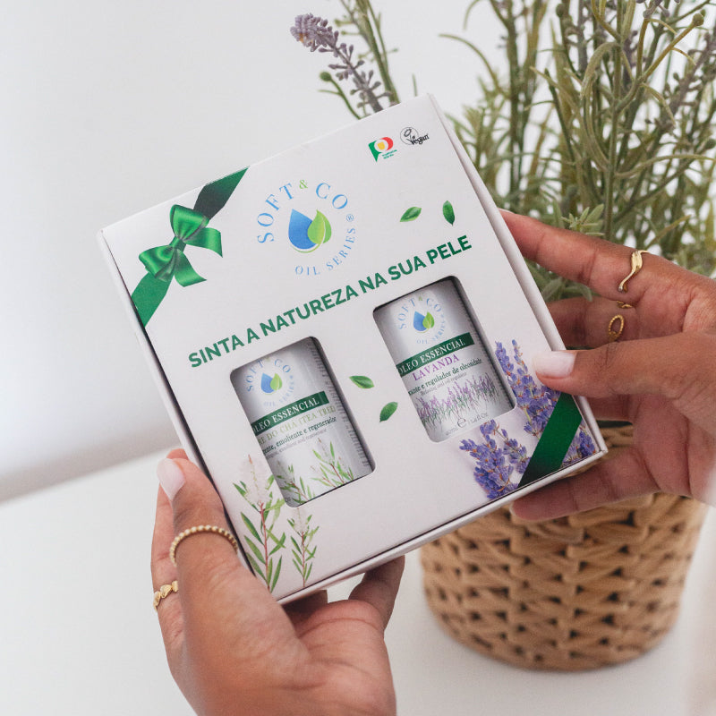 Pack Soft&Co Óleos Essenciais Árvore Do Chá + Lavanda