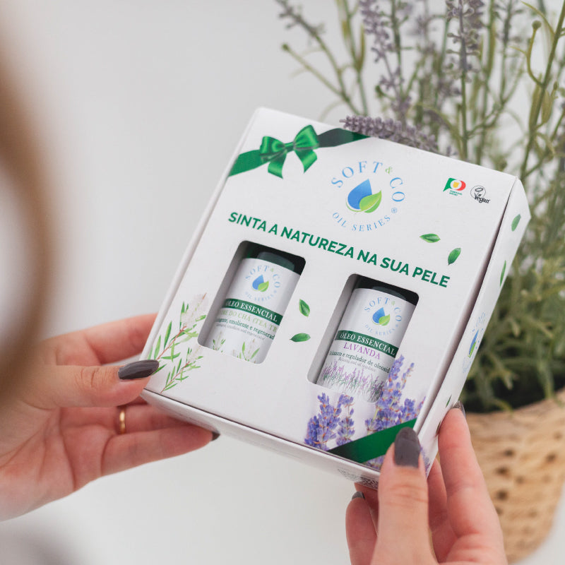 Pack Soft&Co Óleos Essenciais Árvore Do Chá + Lavanda