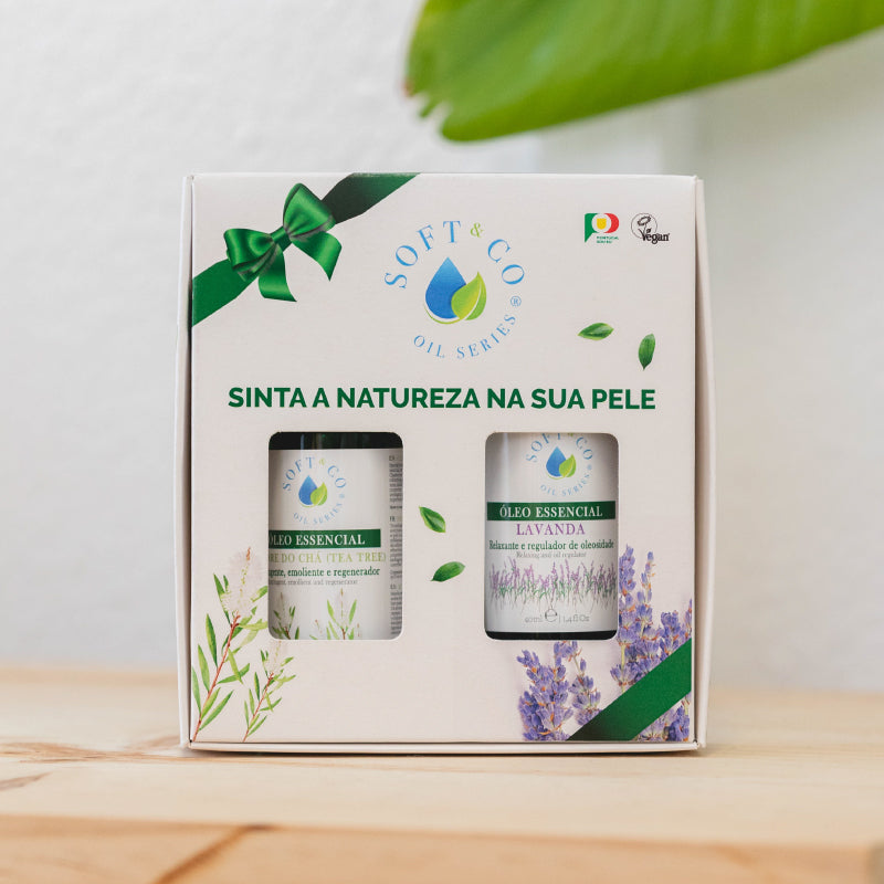 Pack Soft&Co Óleos Essenciais Árvore Do Chá + Lavanda