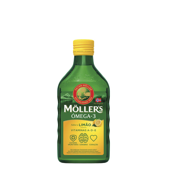 Suplemento Möller´s Alimentar Ómega-3 de Limão - 250ml