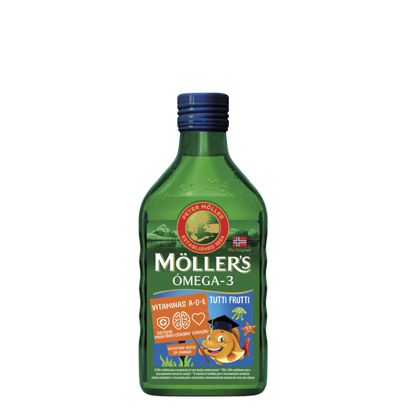 Suplemento Möller´s Ómega-3 Tutti Frutti Criança - 250ml