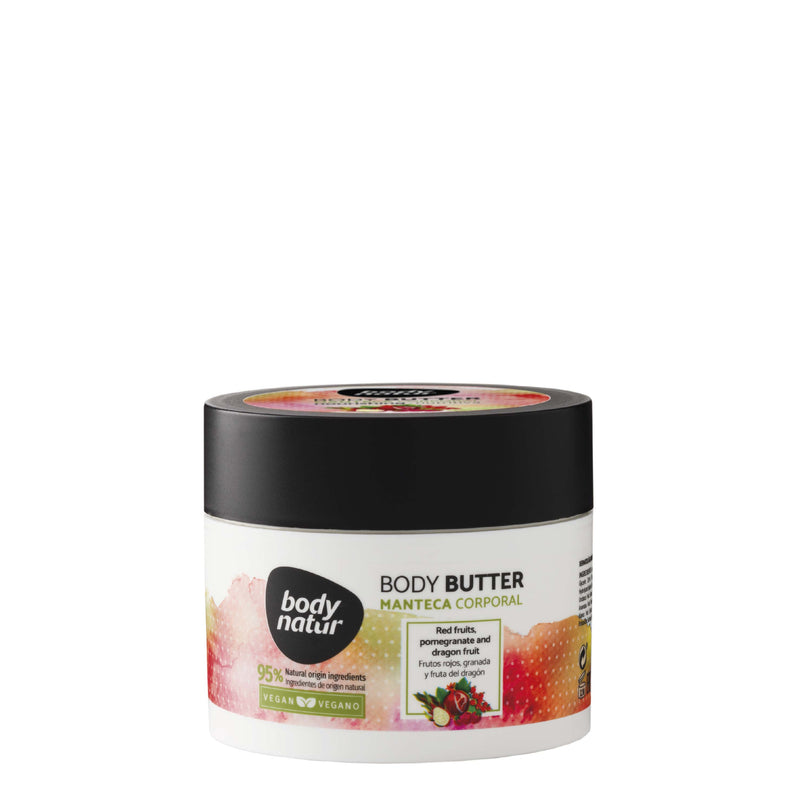 Manteiga Corporal Body Natur Frutos Vermelhos, Romã e Pitaia 200ml