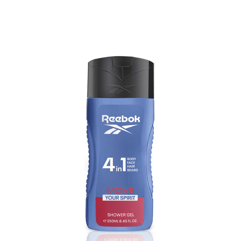 Gel de Banho Reebok MOVE YOUR SPIRIT Homem 250ml