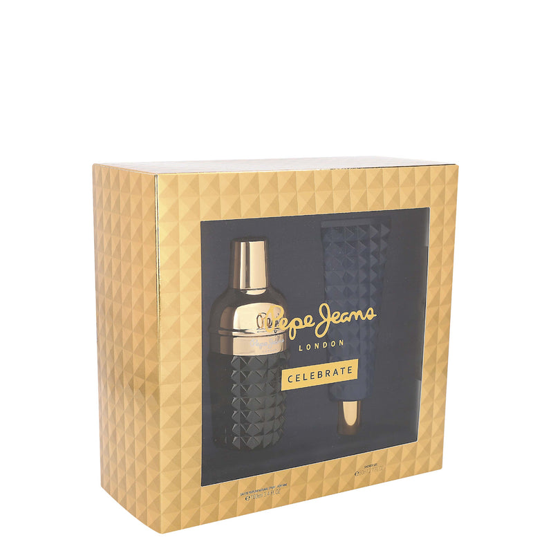 Conjunto PEPE JEANS Celebrate Homem EDT100ml+ Shower Gel 80ml