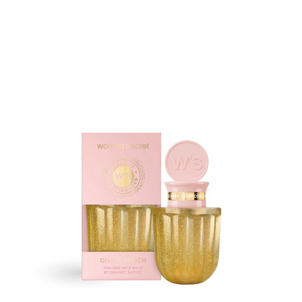 Skincare Women´Secret Divine Touch Óleo Luminoso para Corpo, Cabelo e Rosto 100ml