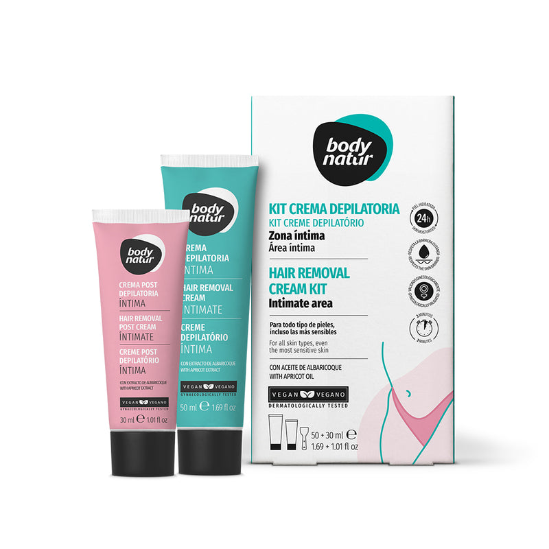 Kit Depilatório Body Natur Intimo Feminino 50ml+30ml